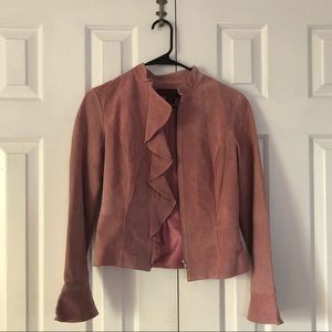 Margaret Godfrey - Pink Leather Jacket